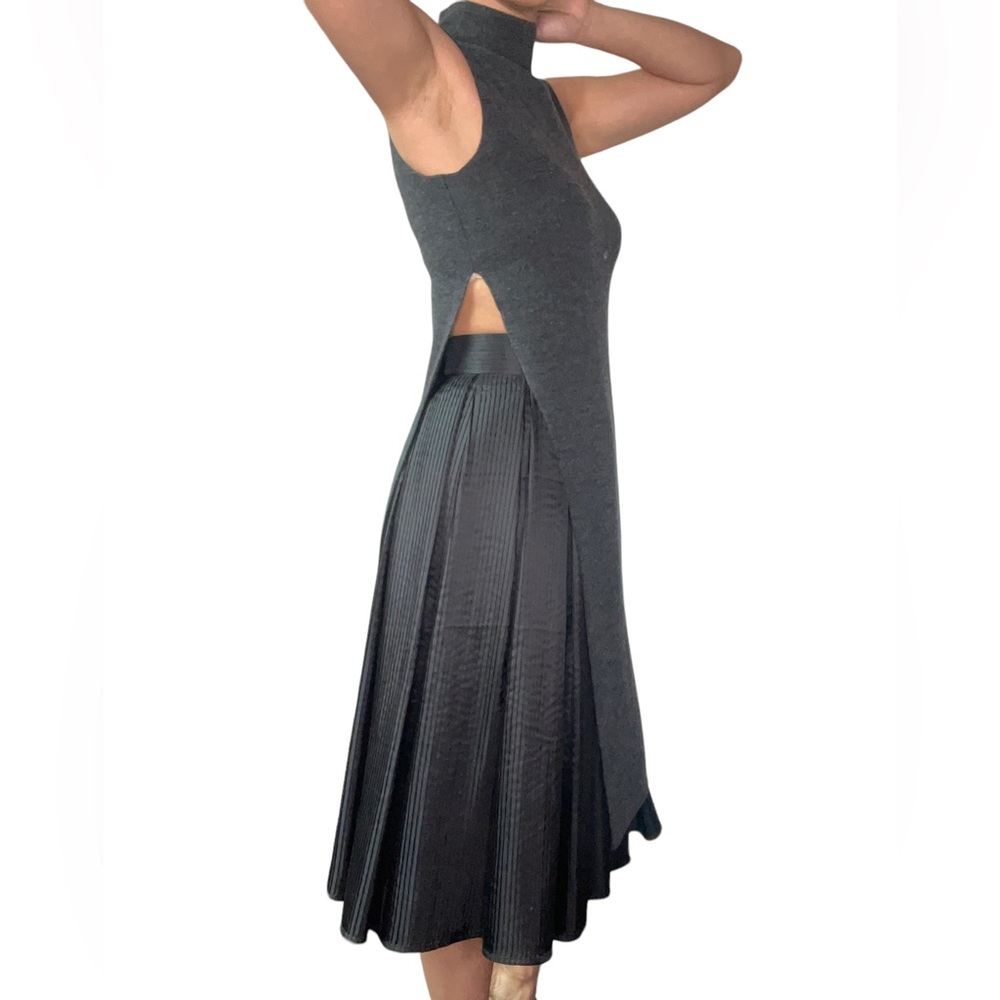Marino Wool Blend Sleeveless Knit Tunic - Picture 3 of 7